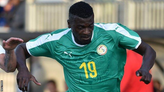 Senegal forward M'Baye Niang