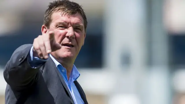 St Johnstone boss Tommy Wright