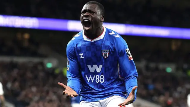  Brian Brobbey of Sunderland celebrates 