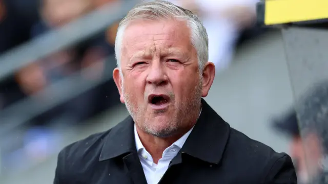 Sheffield United boss Chris Wilder