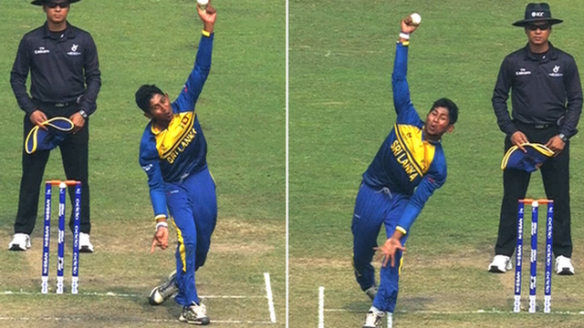 Sri Lanka's ambidextrous bowler Kamindu Mendis