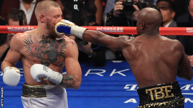 Mayweather took his perfect career record to 50-0