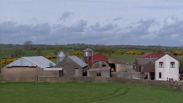 A farm in Glenanne was alleged to be the base for a UVF gang