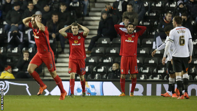 Derby County v Blackburn Rovers