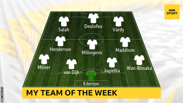 Garth Crooks' team of the week graphic