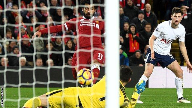 Salah has now scored 21 goals in 25 Premier League games for Liverpool this season