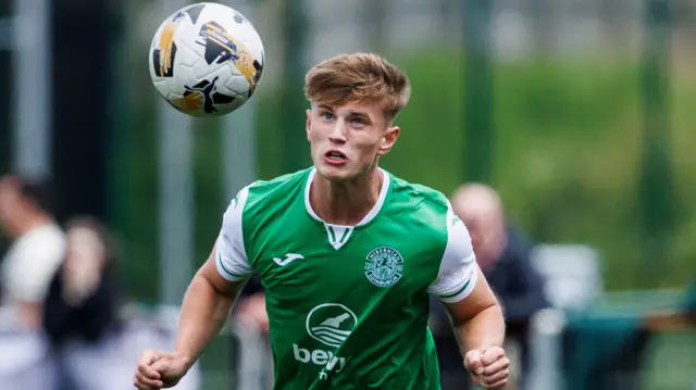 Hibernian's Oscar MacIntyre