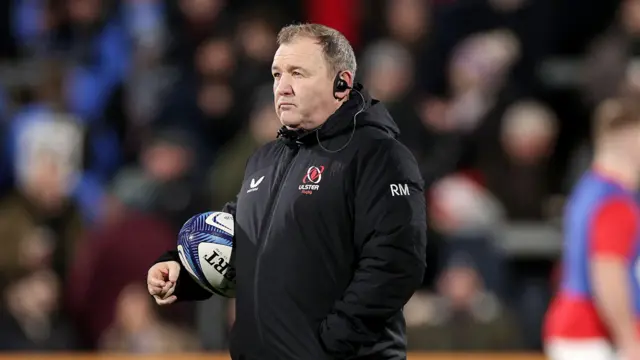 Ulster head coach Richie Murphy 