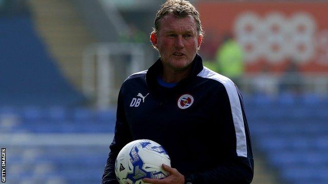 Dave Beasant is goalkeeping coach at Reading