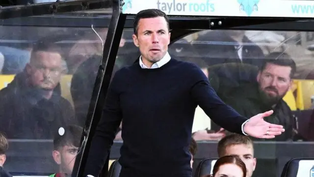 Ross County Manager Don Cowie during a William Hill Premiership Play-Off Final first leg match between Livingston and Ross County at the Home of the Set Fare Arena