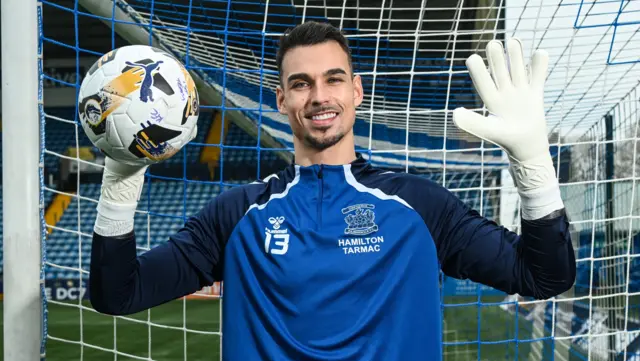 Kilmarnock goalkeeper Kelle Roos