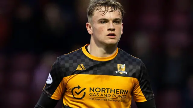 Taylor Steven had a fruitful season on loan at Alloa, scoring 10 goals