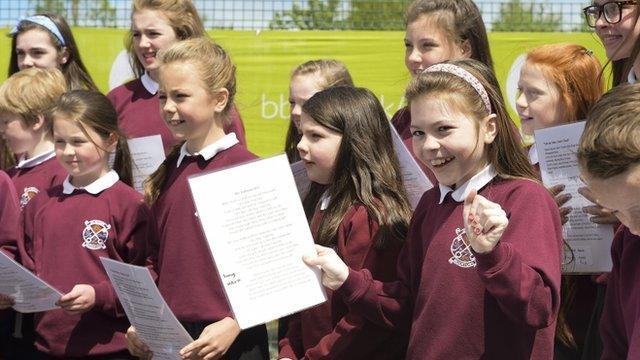 Northern Ireland pupils