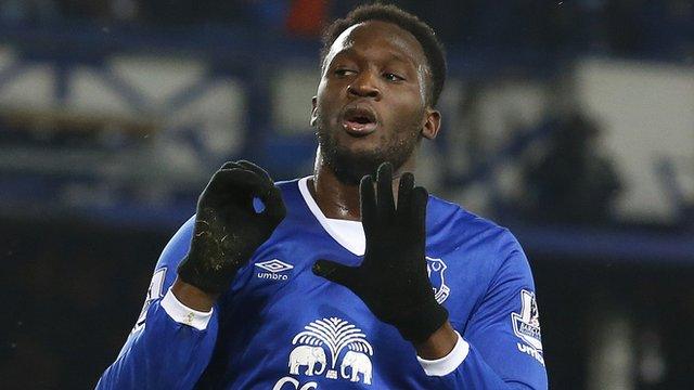 Everton's Romelu Lukaku