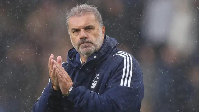 Ange Postecoglou applauds fans