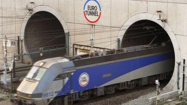 Channel Tunnel entrance