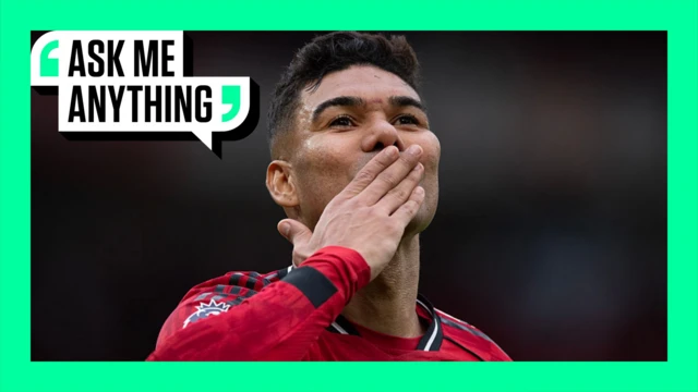 Ask Me Anything graphic featuring Casemiro