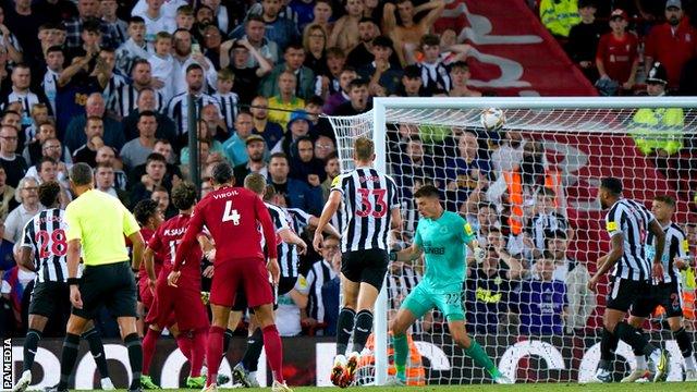 Carvalho scores for Liverpool