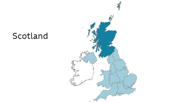 Scotland map