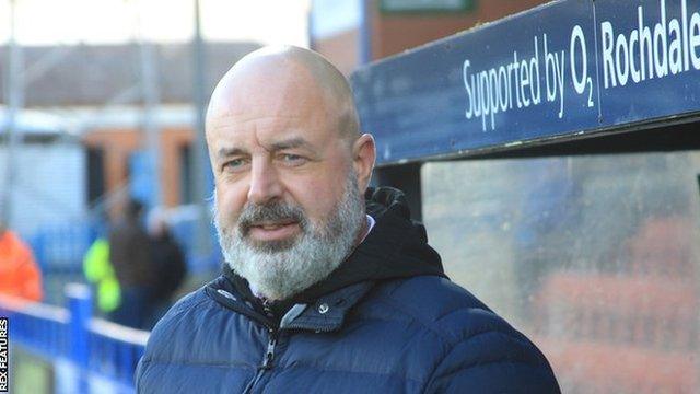 Rochdale manager Keith Hill