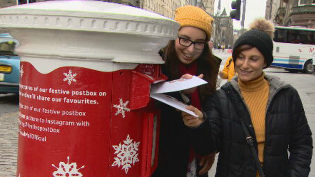 Women posting letters