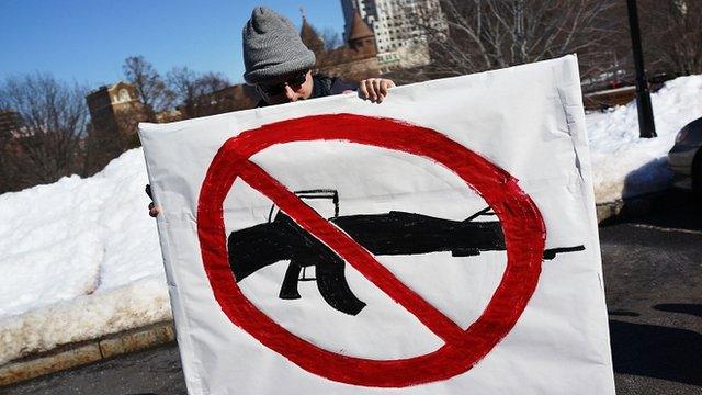 Gun control protest