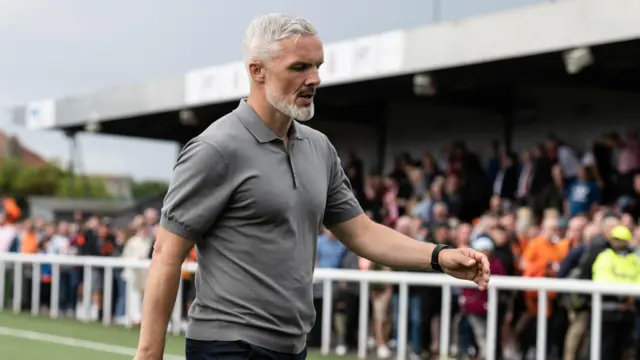 Jim Goodwin looks dejected