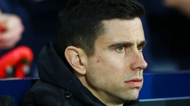 Ex-West Bromwich Albion boss Eric Ramsay looks dejected during his final game as Baggies head coach in the 1-1 home draw with Charlton on 24 February