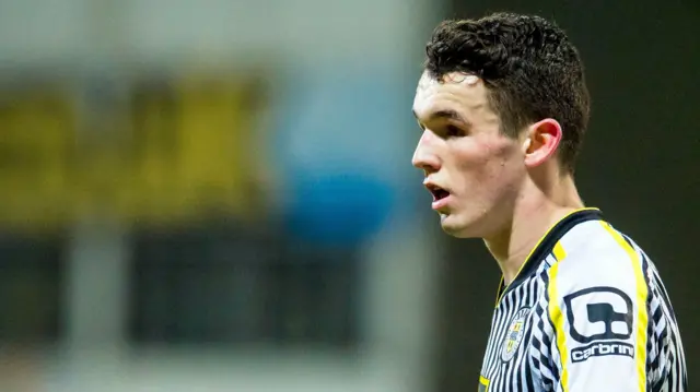 John McGinn during his time with St Mirren