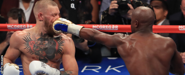 Mayweather took his perfect career record to 50-0