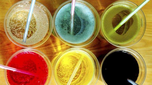 Fizzy drinks often have added sugar