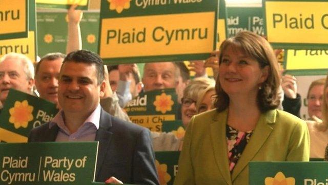 Leanne Wood a McEvoy