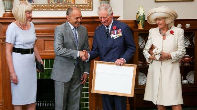 Prince Charles starts New Zealand visit