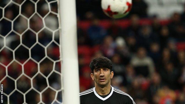 Alireza Beiranvand became the first Iranian ever to be nominated for an individual award at The Best Fifa Football Awards