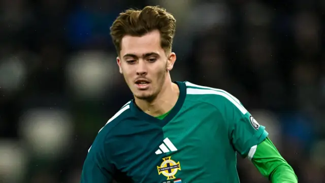 Isaac Price in action in Northern Ireland