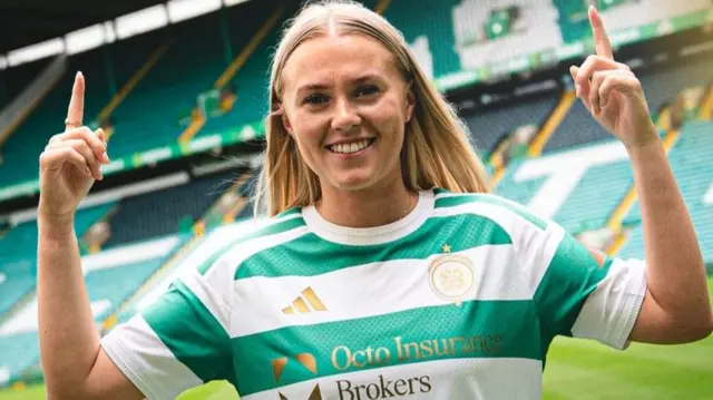 Celtic winger Casey Howe