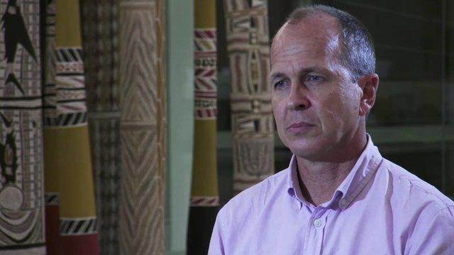 Al-Jazeera journalist Peter Greste, 29 August 2015