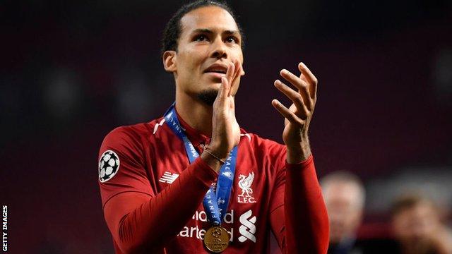 Liverpool defender Virgil van Dijk