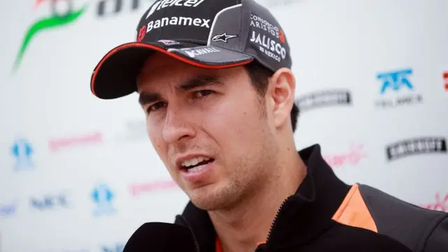 Sergio Perez of Force India