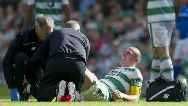 Celtic captain Scott Brown