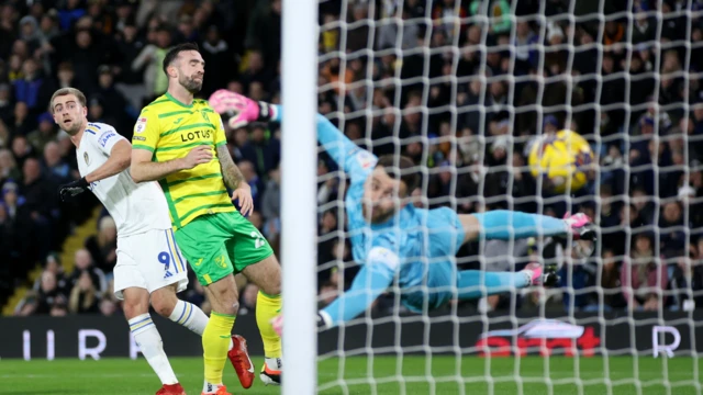 Patrick Bamford scoring against Norwich