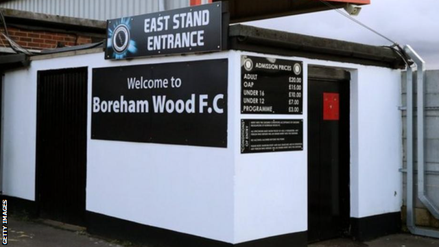 Boreham Wood's Meadow Park ground