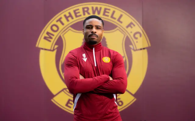 Jon Obika has played 24 times for Motherwell, scoring four goals