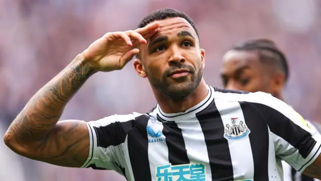 Callum Wilson celebrates