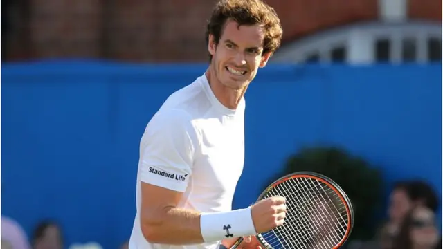 Murray celebrates