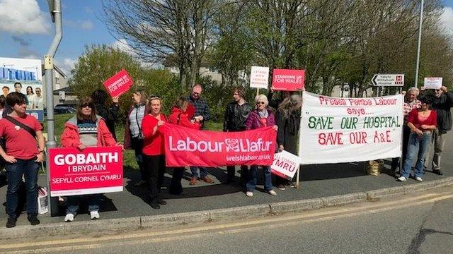 Protest Llwynhelyg