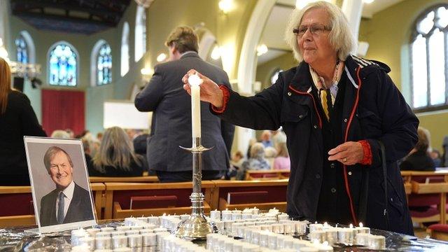 Sir David Amess church service