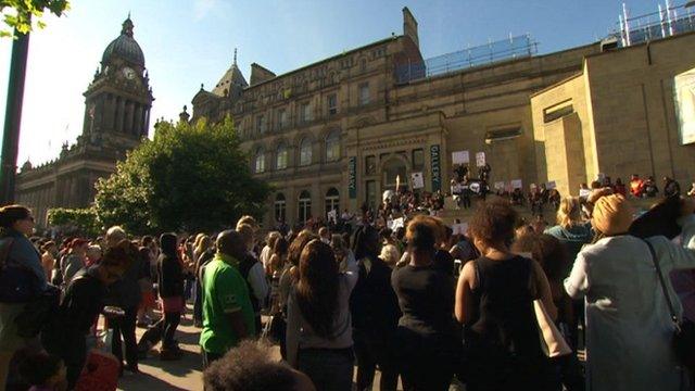 Leeds protest