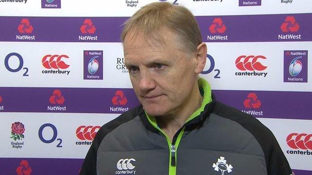 Ireland coach Joe Schmidt