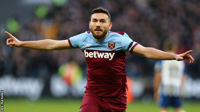 West Ham's Robert Snodgrass